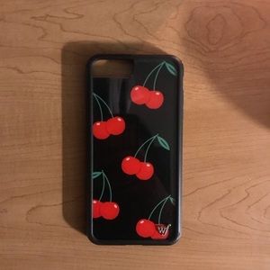 Black Cherry iPhone 6+/7+/8+ Wildflower Case